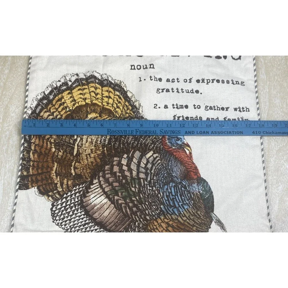 Pottery Barn Thanksgiving Turkey Pillow Cover 18